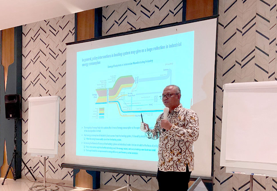 Read more about the article Capacity Building on the Modelling Tool for Energy Efficiency in Indonesian Industrial Sectors